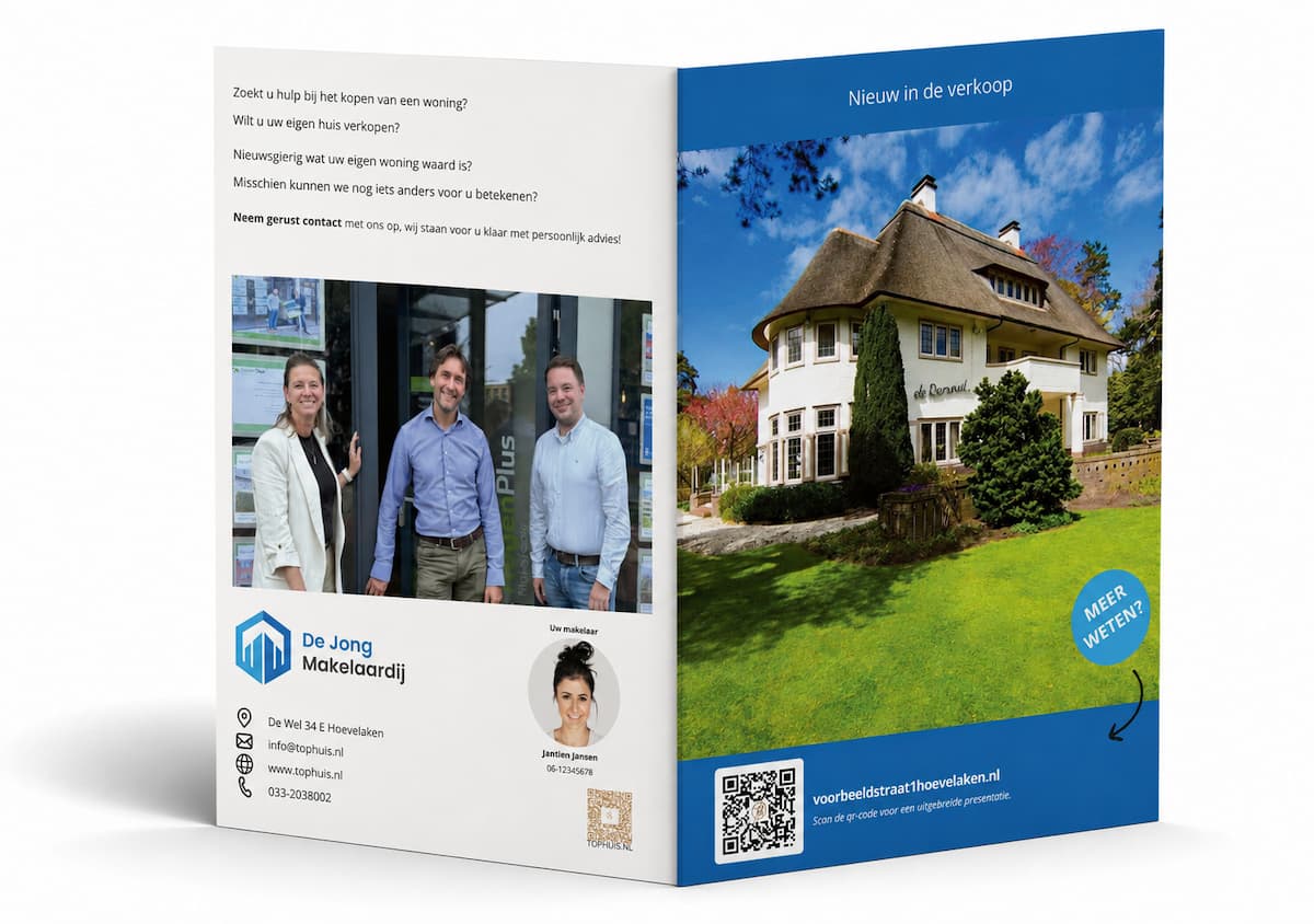 Gevouwen flyers