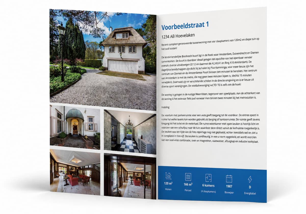 Gevouwen flyers - Afbeelding 2
