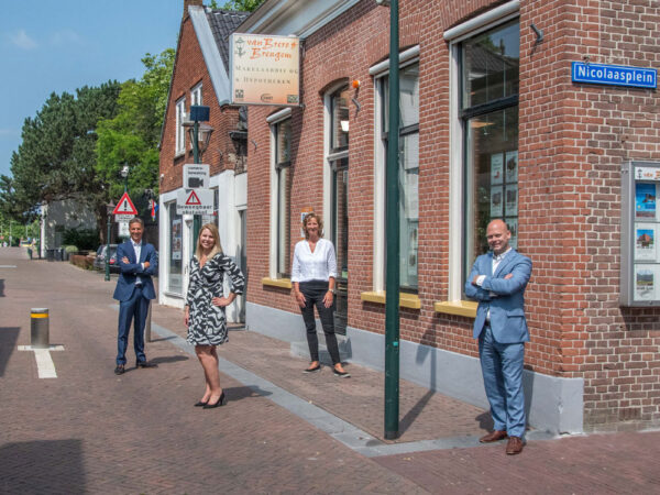 Teamfoto van Van Brero en Breugem Makelaardij